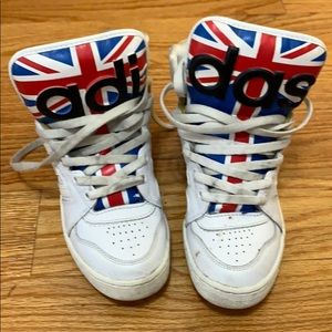 JEREMY SCOTT ADIDAS UNION JACK men’s 6, W7.5